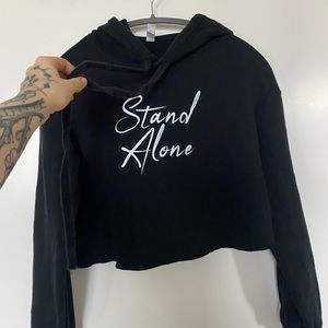 Stand Alone Apparel Cropped Hoodie - Bella Canvas
